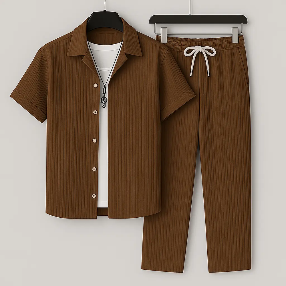 Relaxed Linen - Two-Piece Set CASA LARO