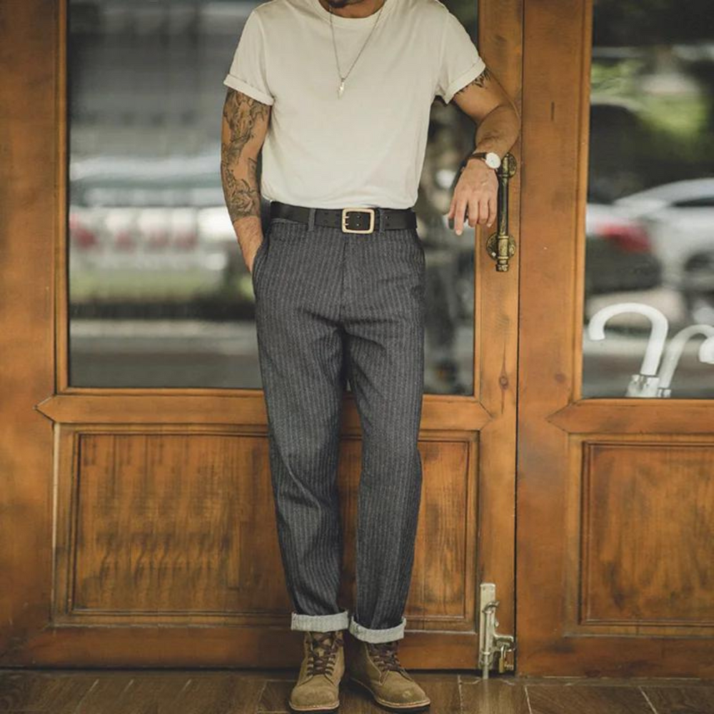 Retro Cotton - Trousers CASA LARO MEN