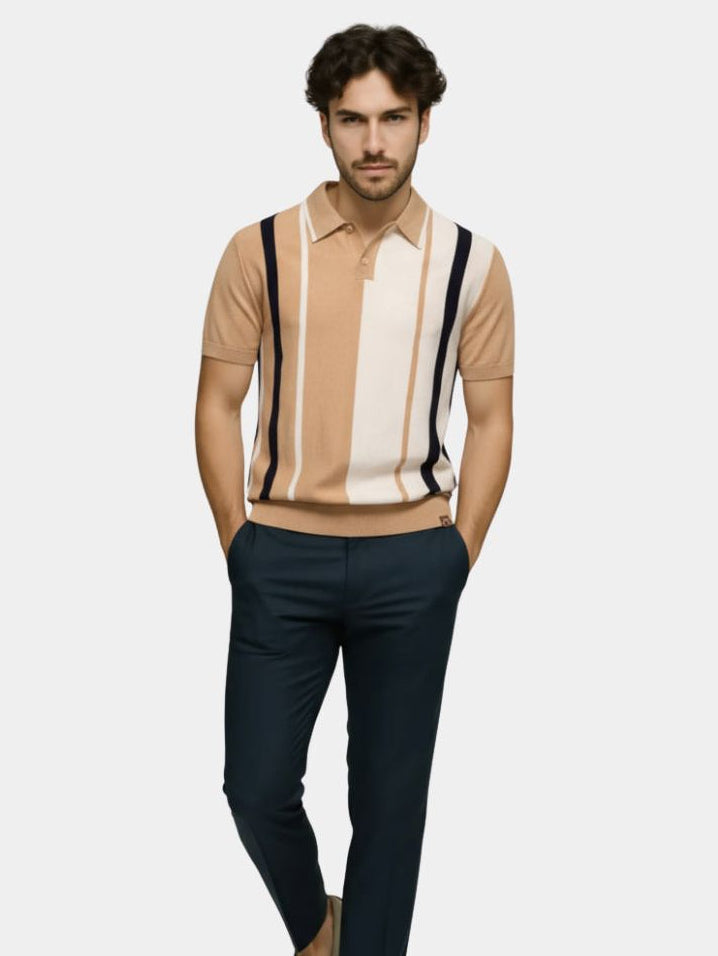 Retro Stripe Polo – Casa  Laro CASA LARO