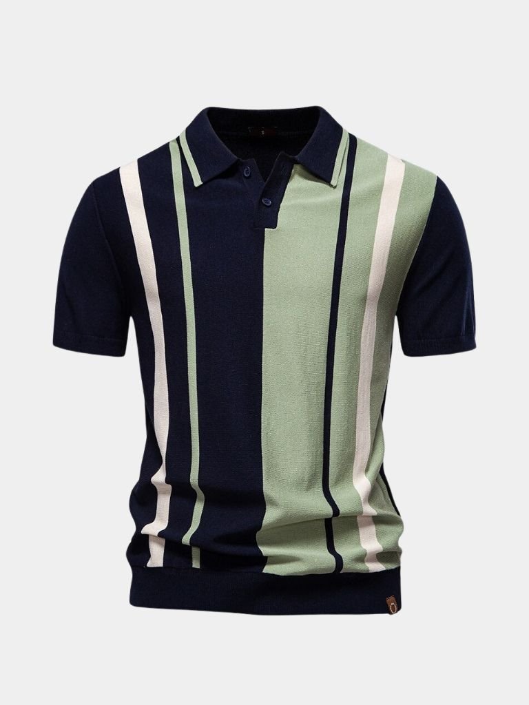 Retro Stripe Polo – Casa  Laro CASA LARO