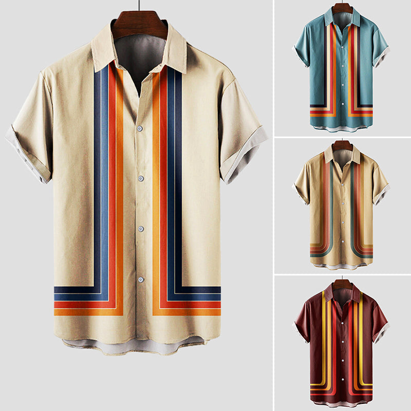 Retro Sunset Graphic - T-Shirt CASA LARO MEN