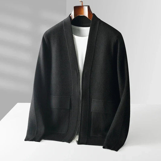 Rhodes Cashmere Knit - Cardigan CASA LARO MEN