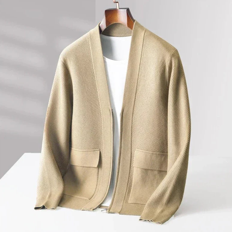 Rhodes Cashmere Knit - Cardigan CASA LARO MEN