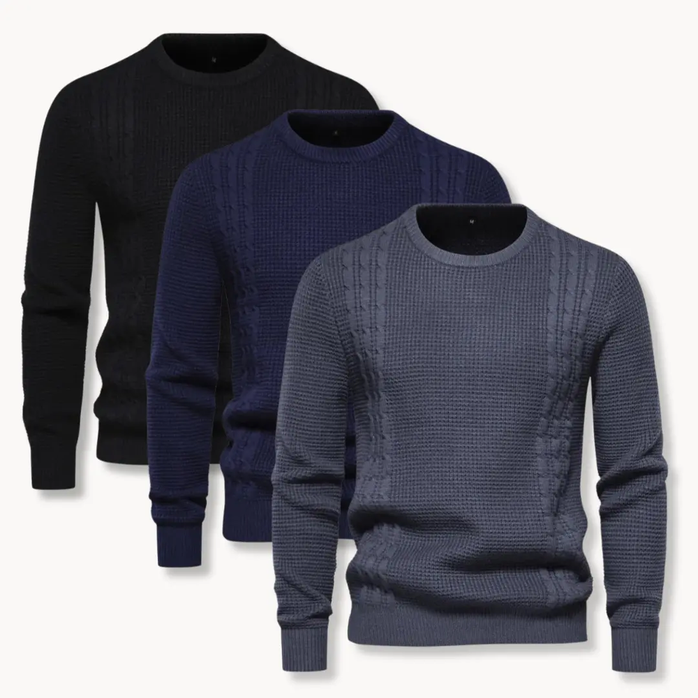 Ribbed Crewneck - Sweater CASA LARO