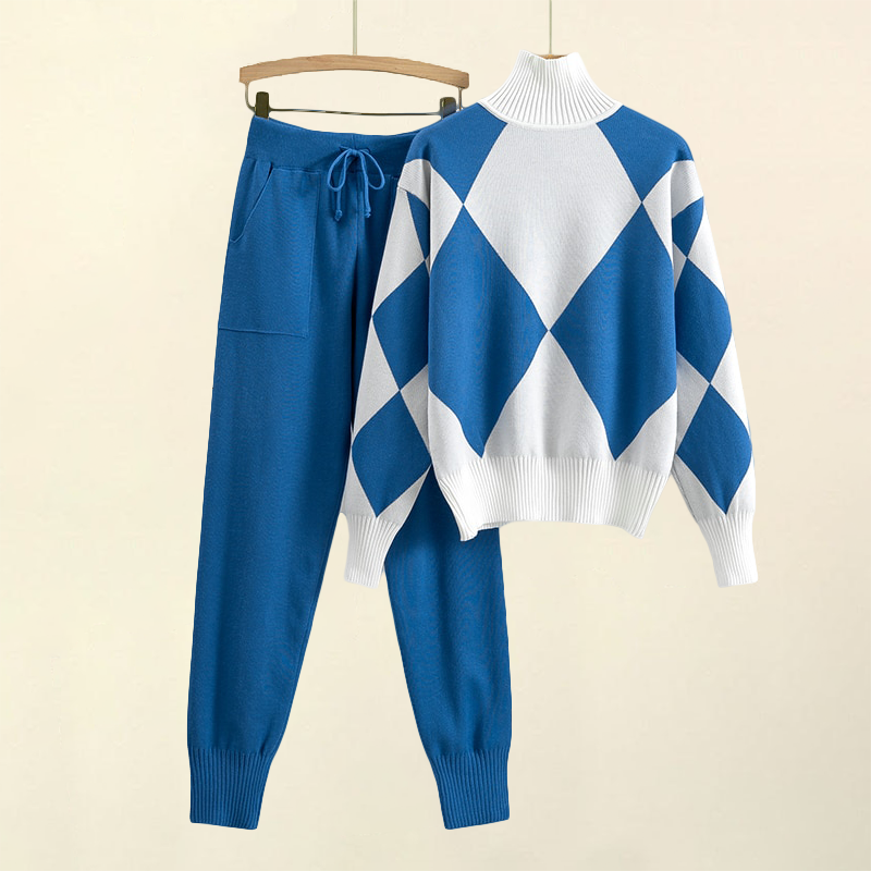 Ribbed Knit Two-Piece - Two-Piece Set CASA LARO
