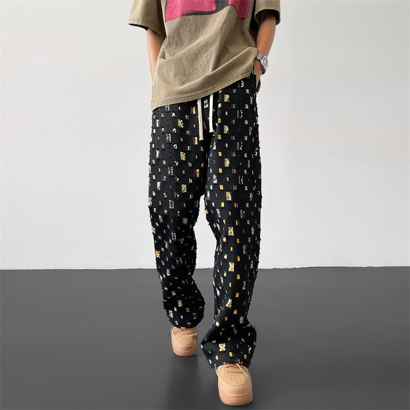 Ripped Patchwork - Pants CASA LARO MEN