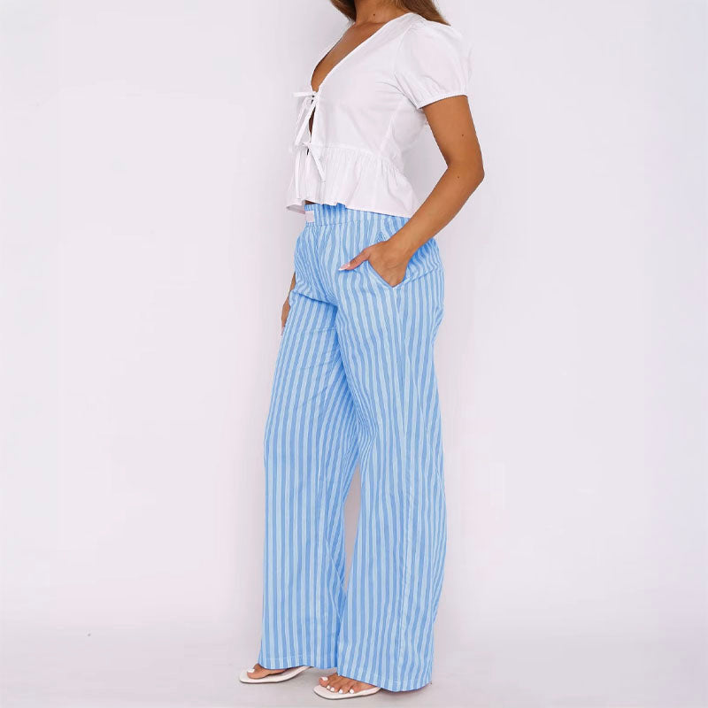Riviera Striped - Trousers CASA LARO