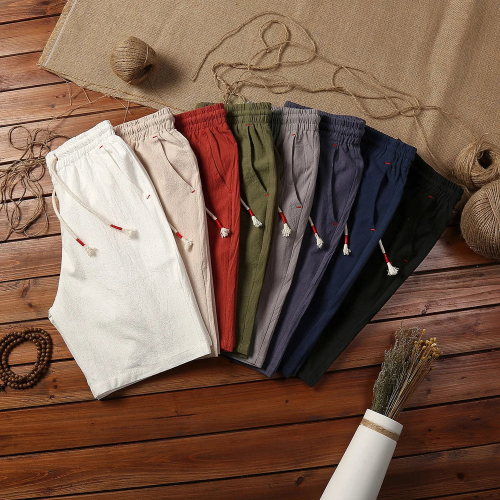 Riviere Cotton Relaxed Fit - Shorts CASA LARO MEN