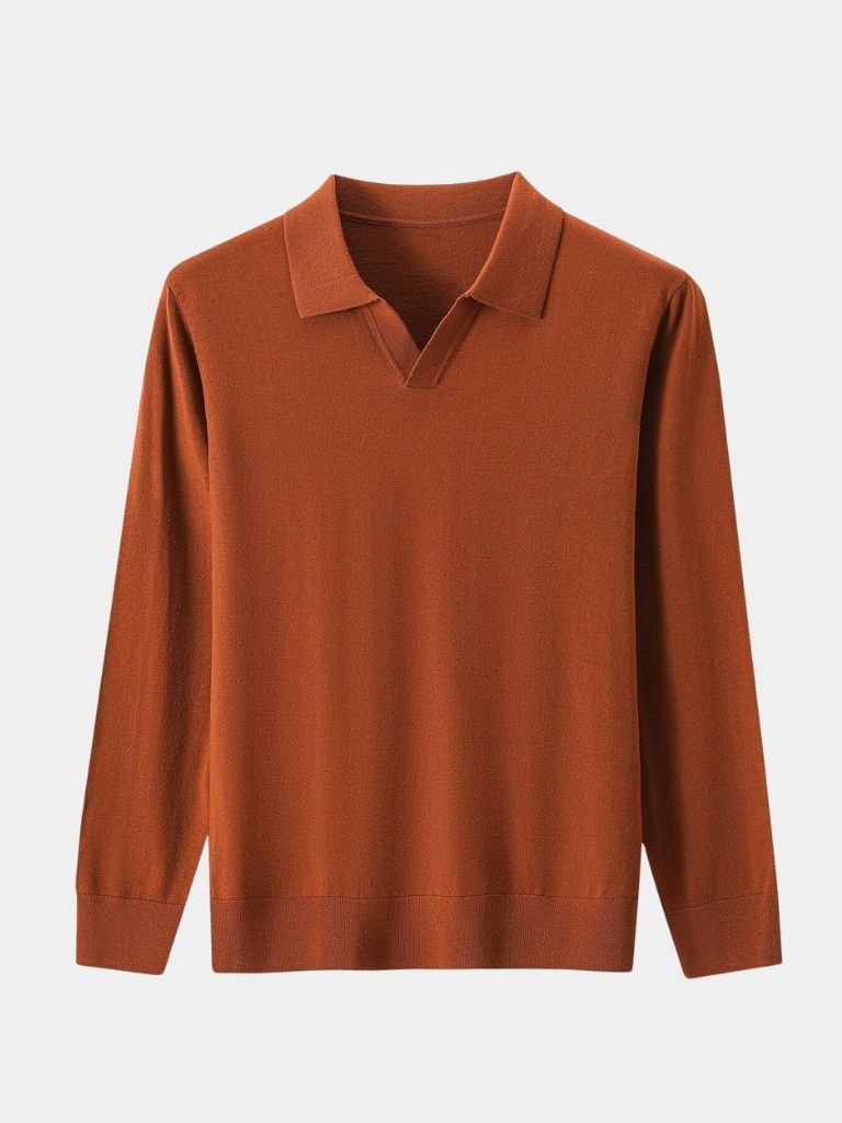 Royal Comfort Long Sleeve Polo - Casa  Laro CASA LARO