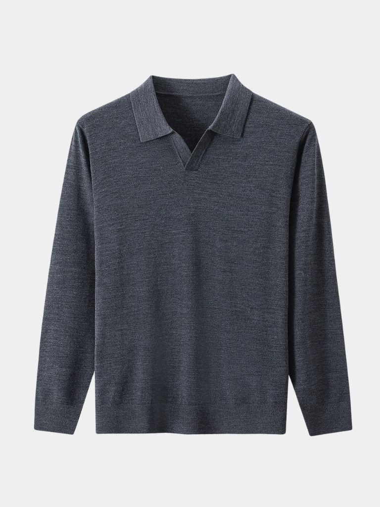Royal Comfort Long Sleeve Polo - Casa  Laro CASA LARO