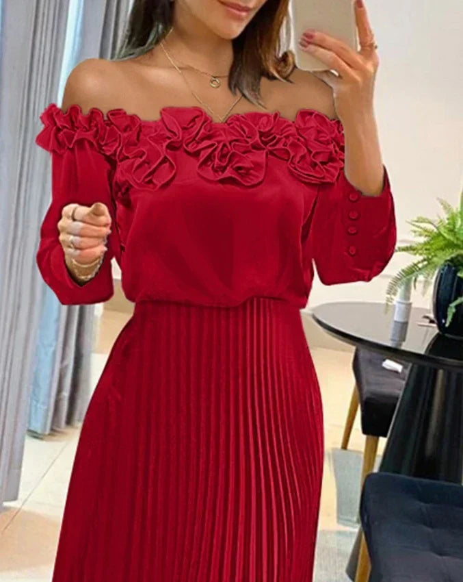 Ava™ | Strapless Maxi Dress