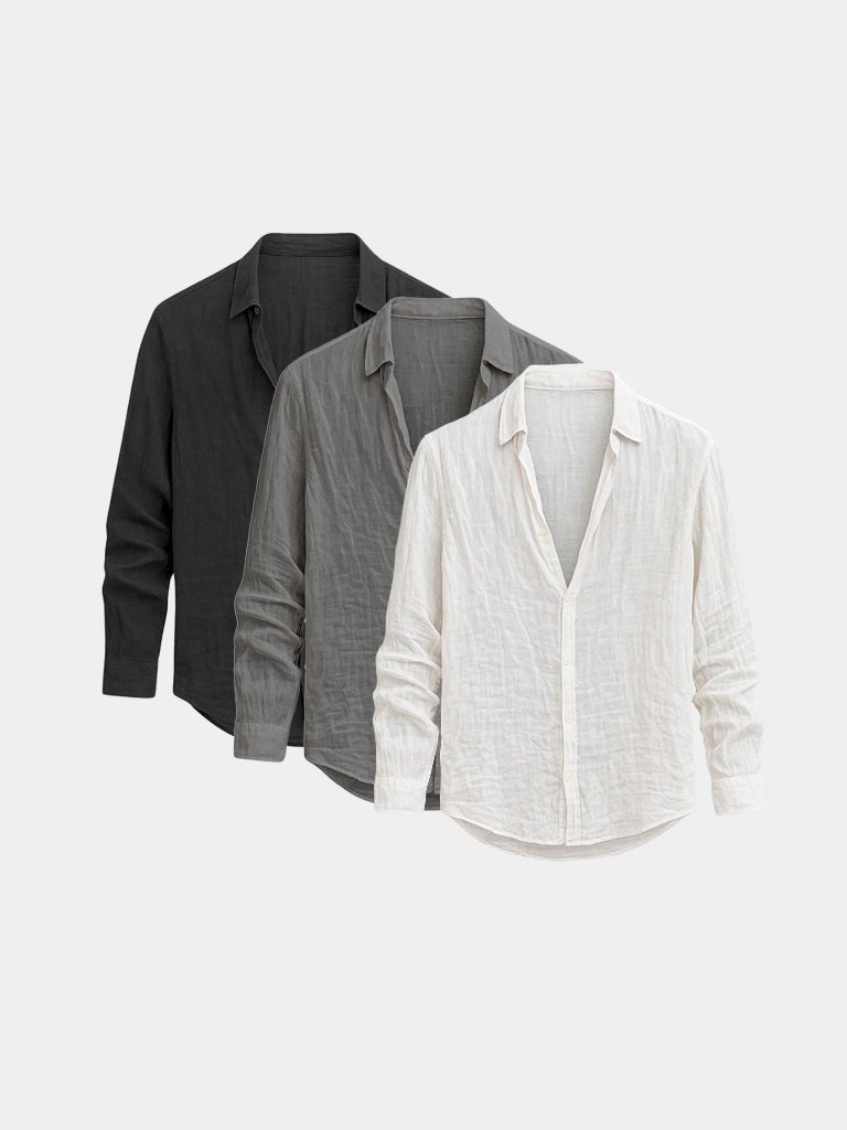 [SPECIAL PACK] Linen Reverie Summer Shirt - Casa  Laro CASA LARO