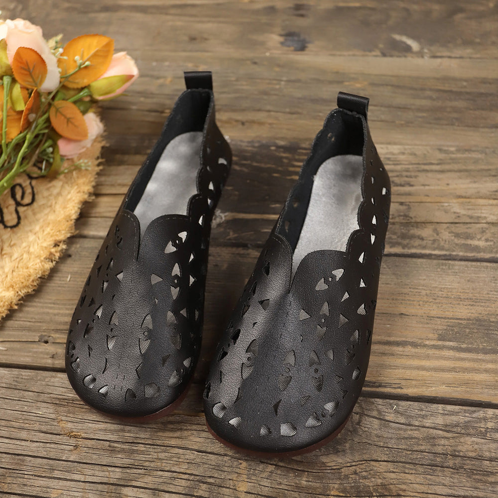 Sage Leather Comfort - Flats CASA LARO WOMEN