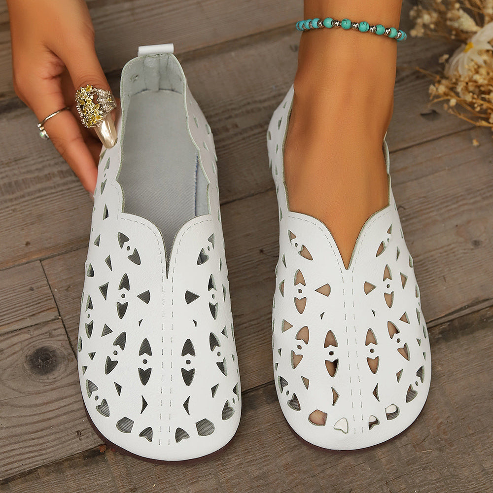Sage Leather Comfort - Flats CASA LARO WOMEN