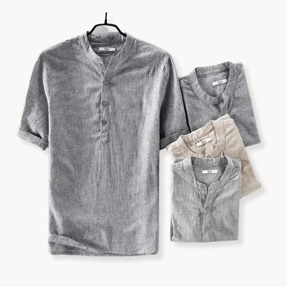Sail Stripe Linen - Shirt CASA LARO