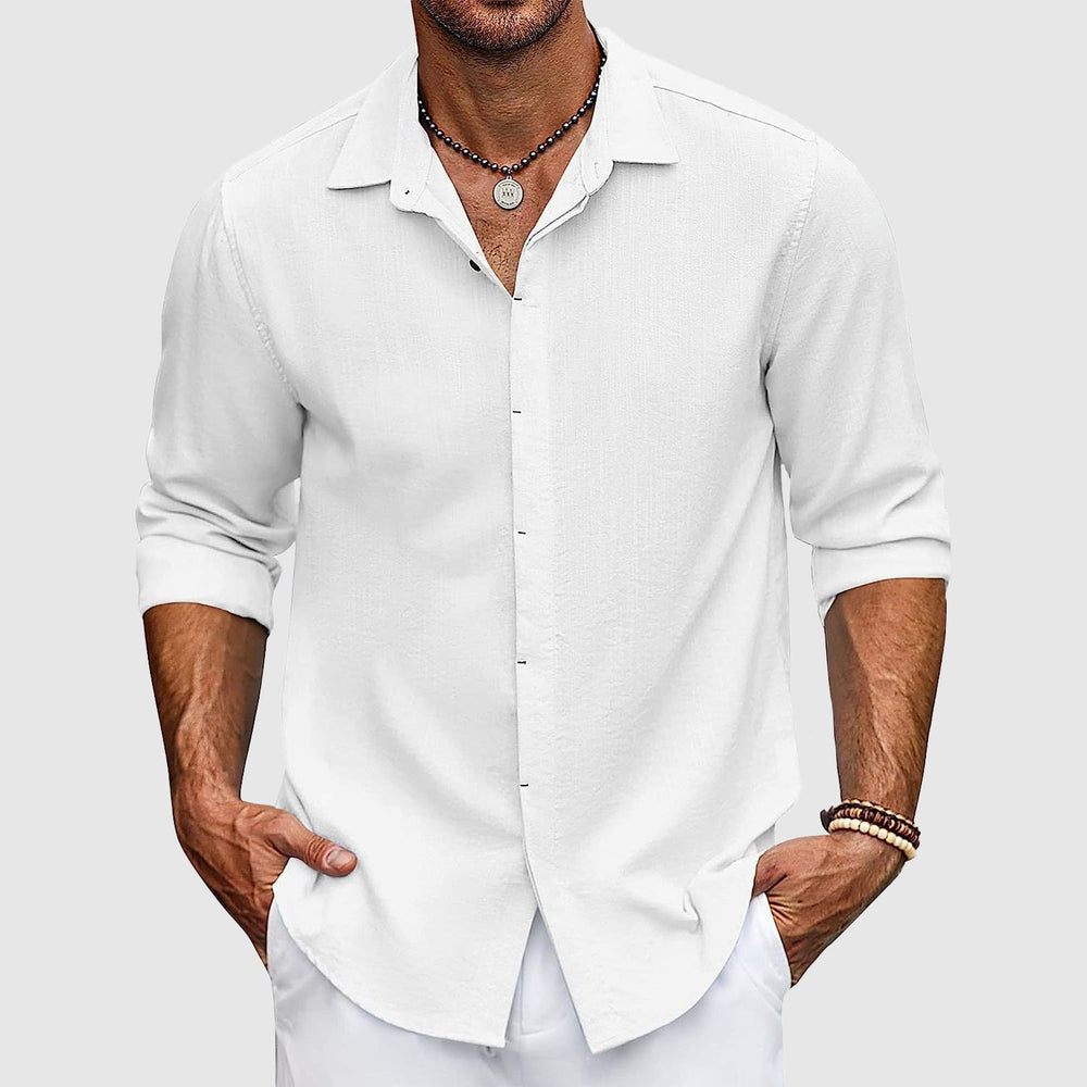 Santorini Cotton - Shirt CASA LARO MEN