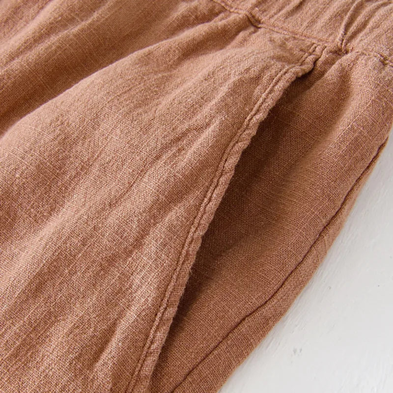 Santorini Lightweight Linen - Shorts CASA LARO MEN