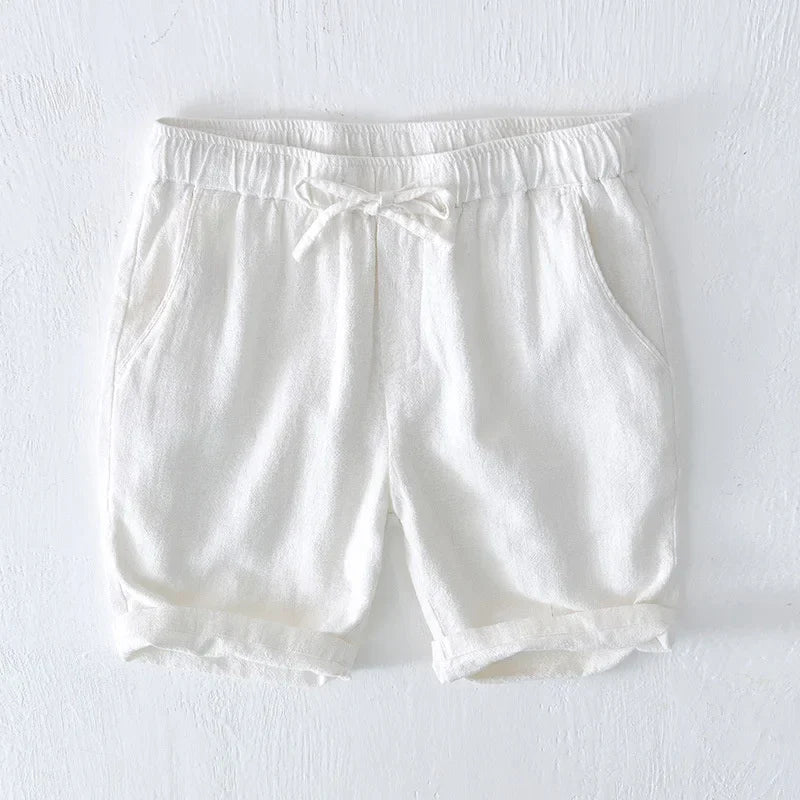 Santorini Lightweight Linen - Shorts CASA LARO MEN