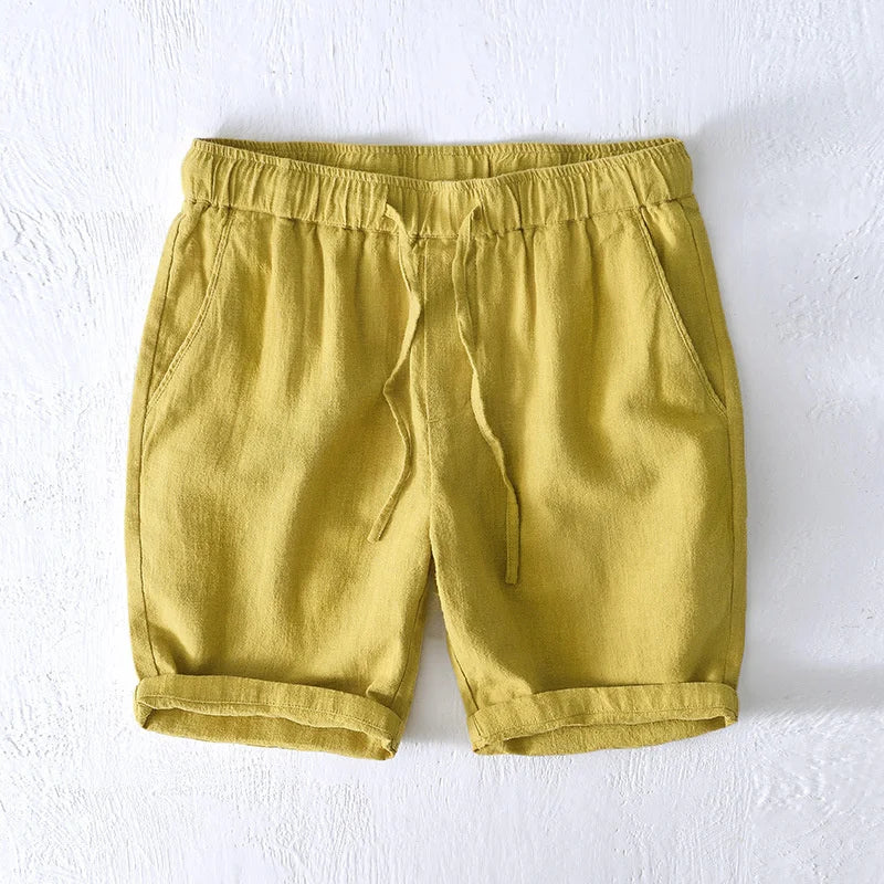Santorini Lightweight Linen - Shorts CASA LARO MEN
