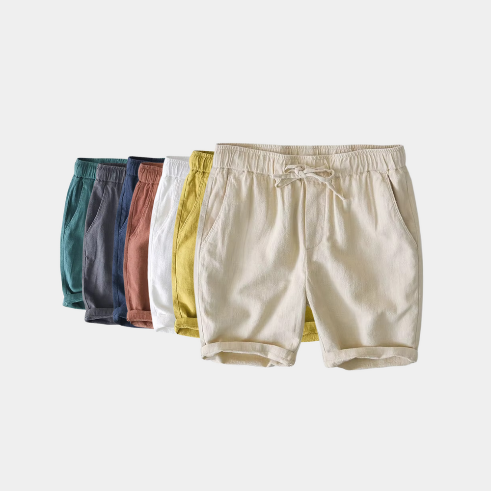 Santorini Lightweight Linen - Shorts CASA LARO MEN