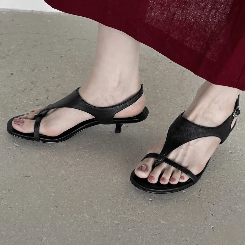 Savannah Leather Slingback - Heels CASA LARO WOMEN