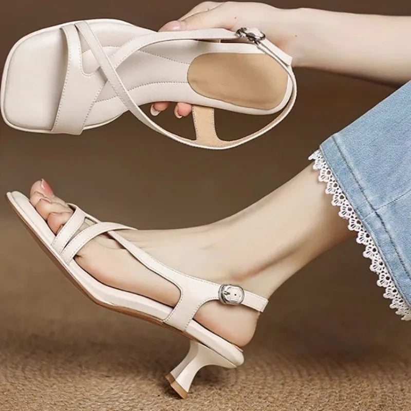 Savina Leather - Heels CASA LARO WOMEN
