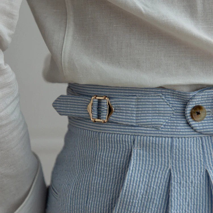 Seersucker Ghurkha - Pants CASA LARO MEN