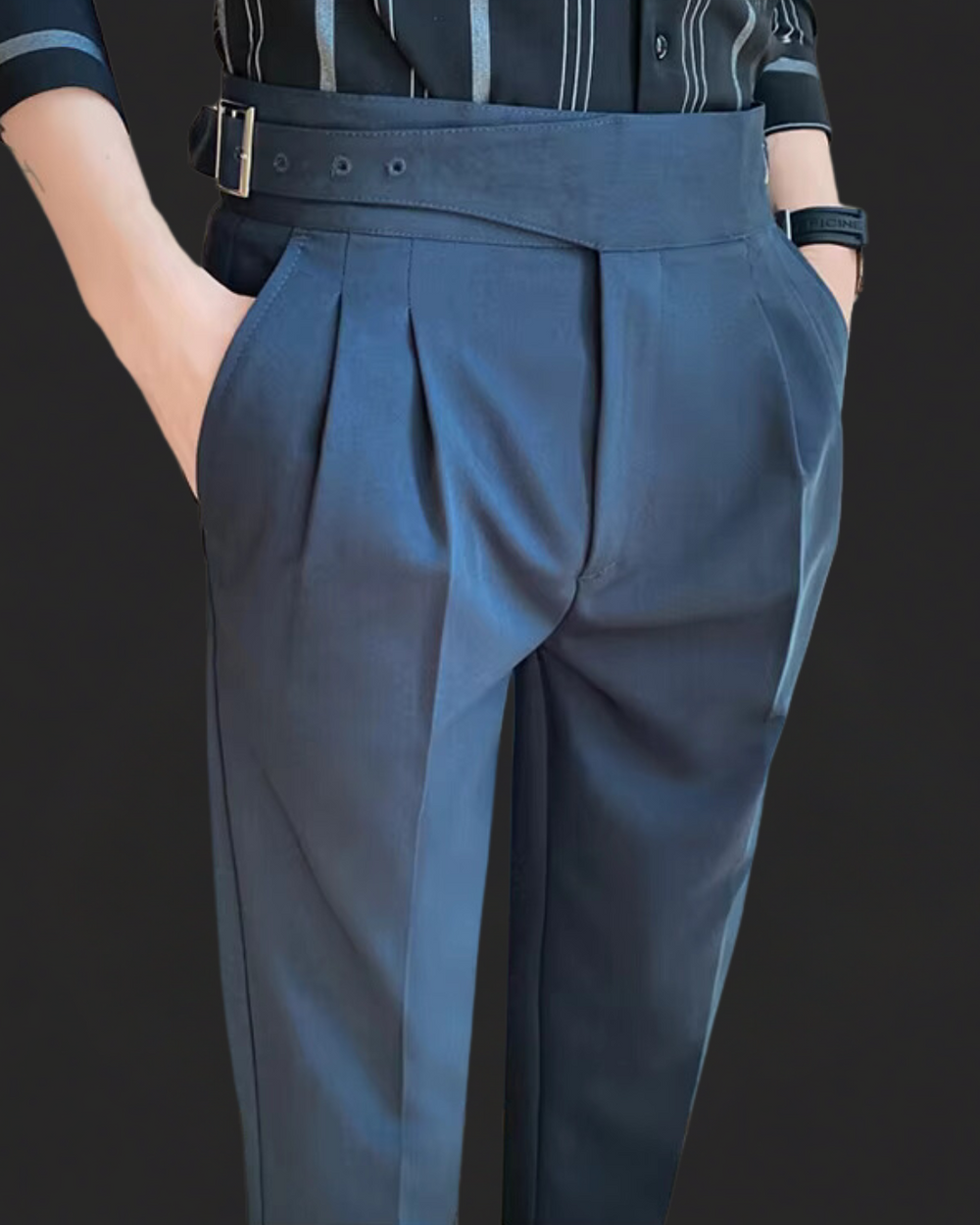 Seville Pleated Gurkha - Trousers CASA LARO MEN