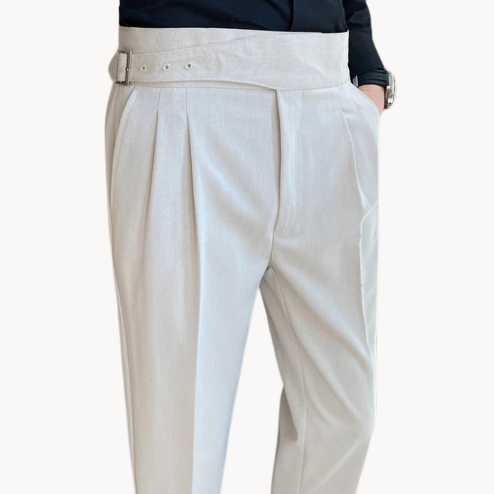 Seville Pleated Gurkha - Trousers CASA LARO MEN
