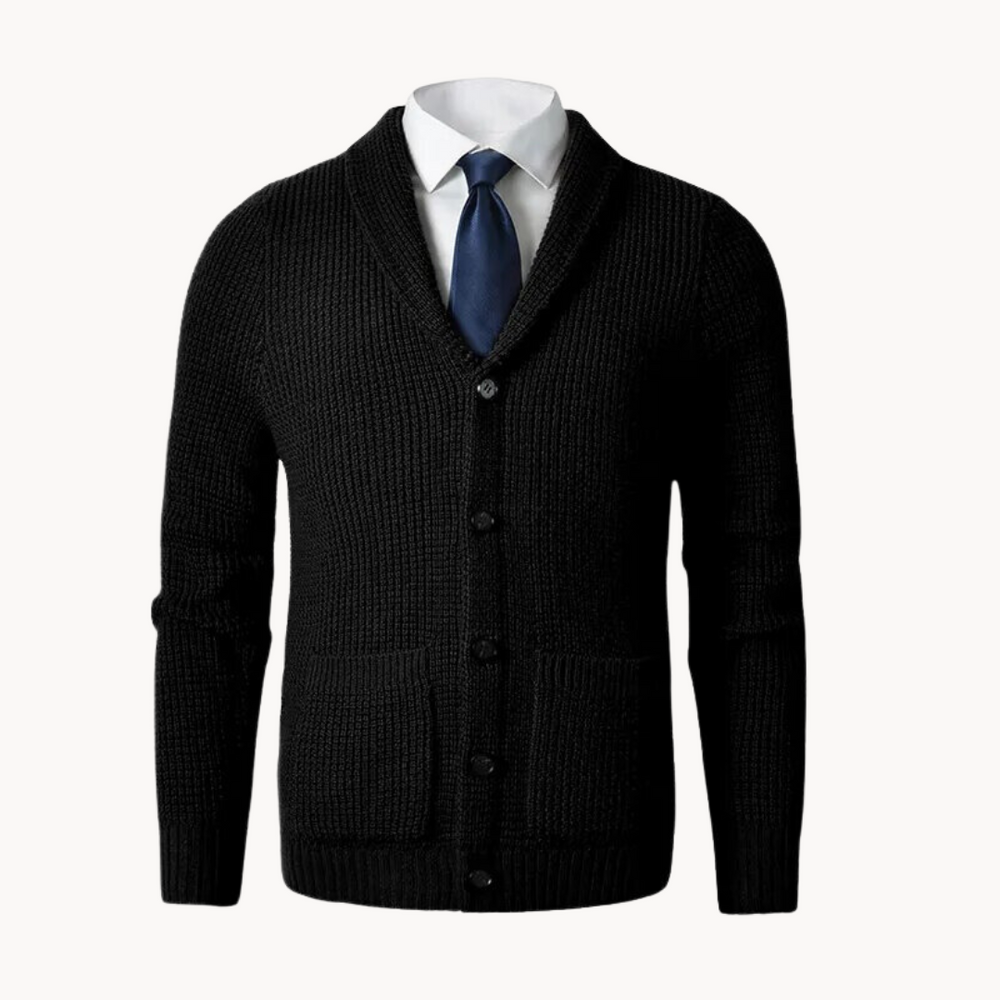 Shawl-Collar Knit - Sweater CASA LARO MEN