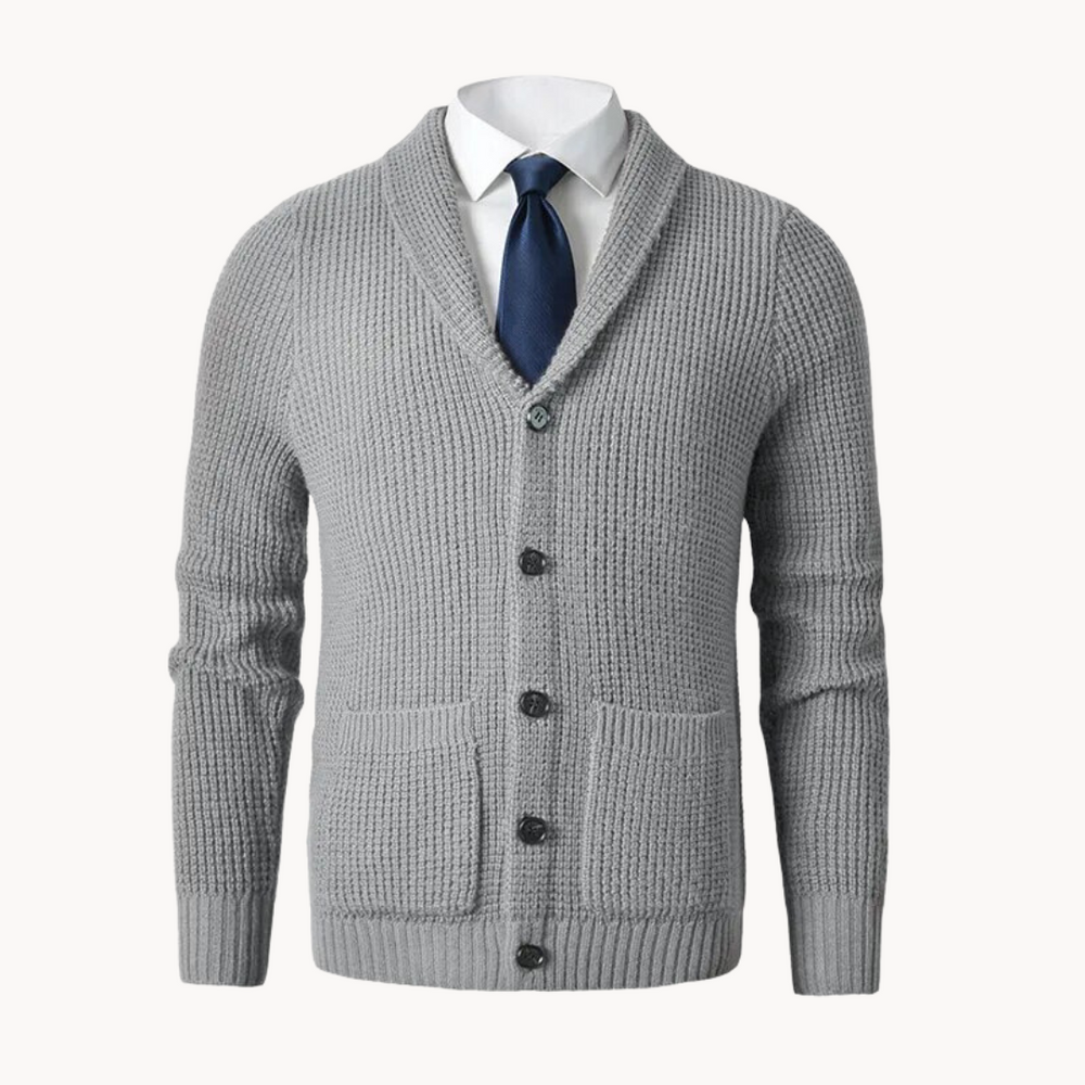 Shawl-Collar Knit - Sweater CASA LARO MEN