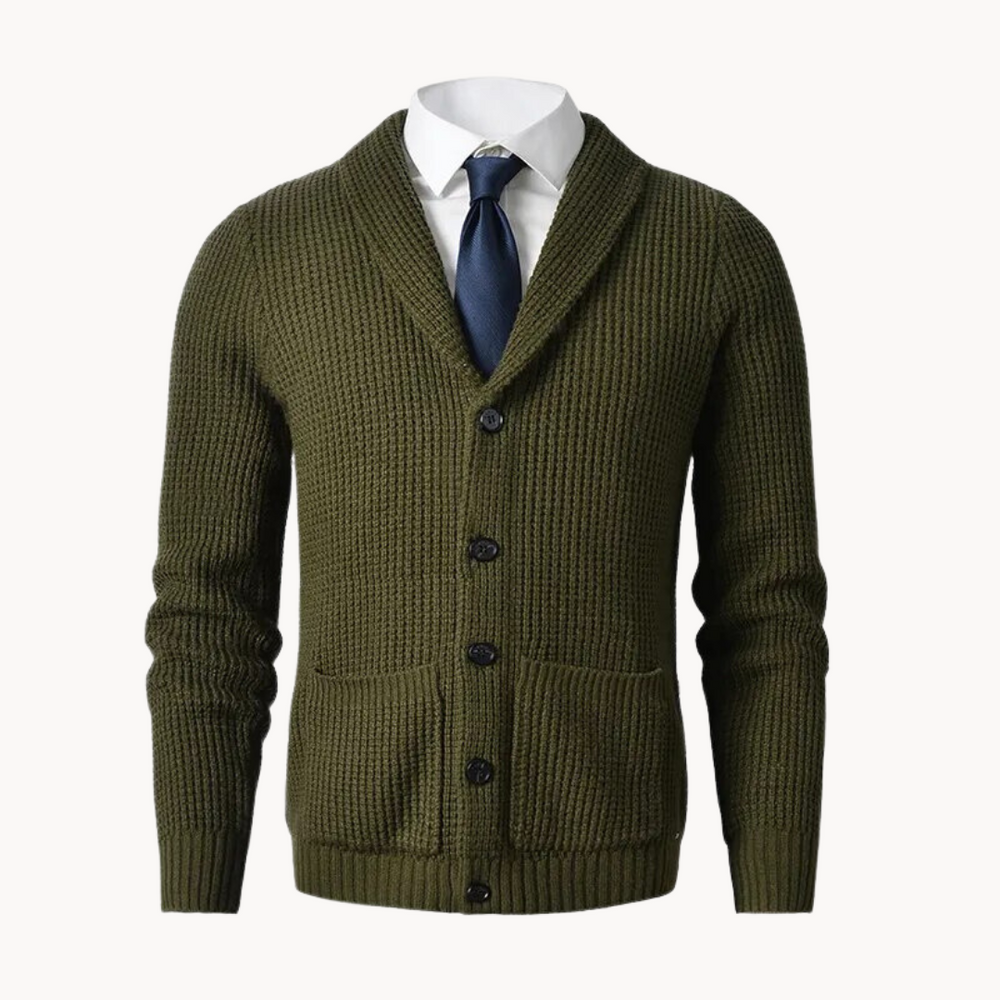 Shawl-Collar Knit - Sweater CASA LARO MEN