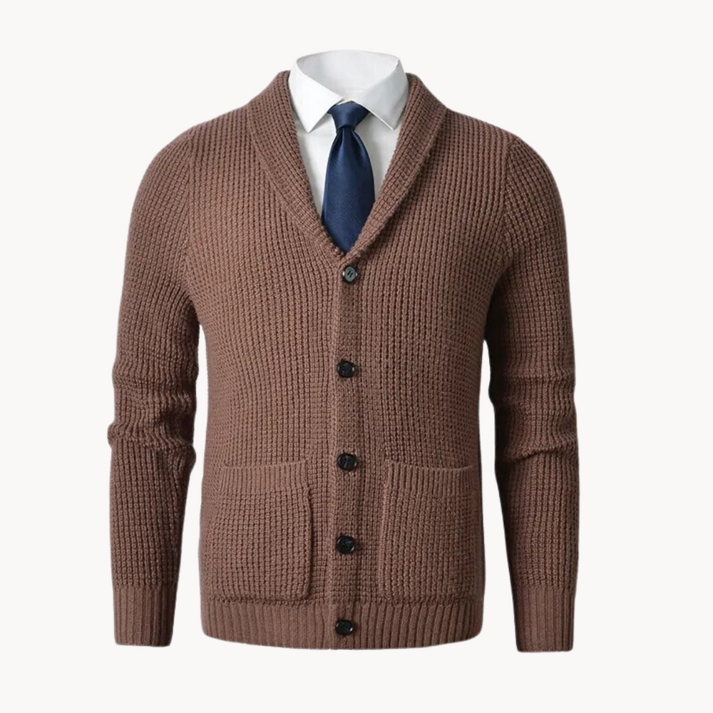Shawl-Collar Knit - Sweater CASA LARO MEN