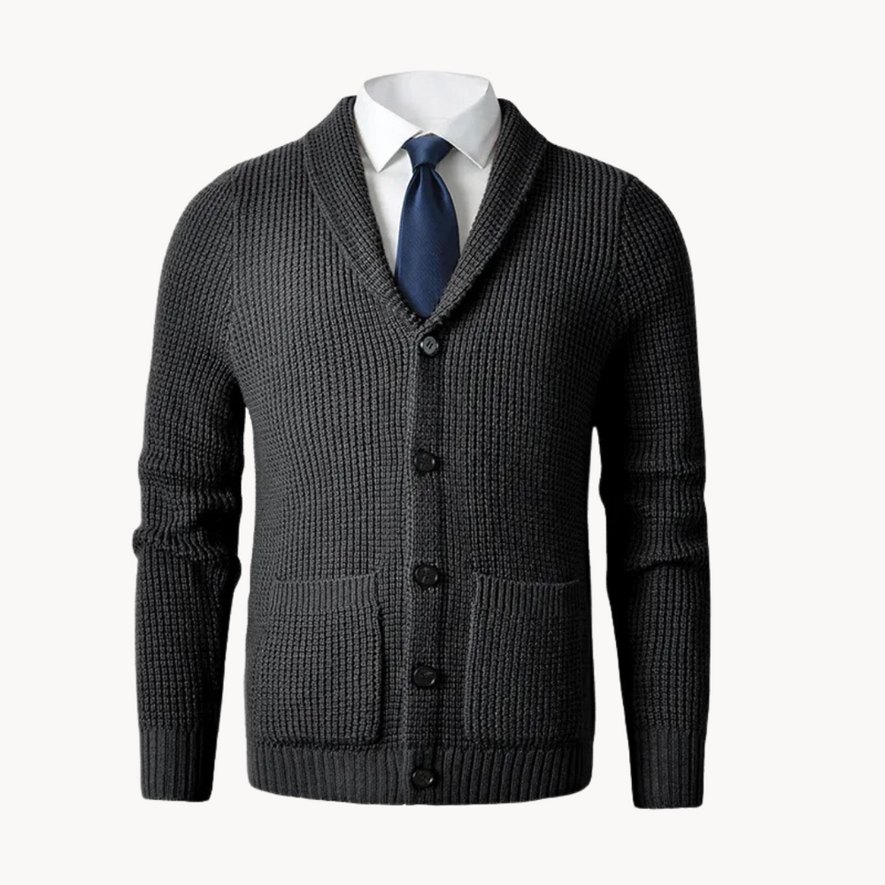 Shawl-Collar Knit - Sweater CASA LARO MEN