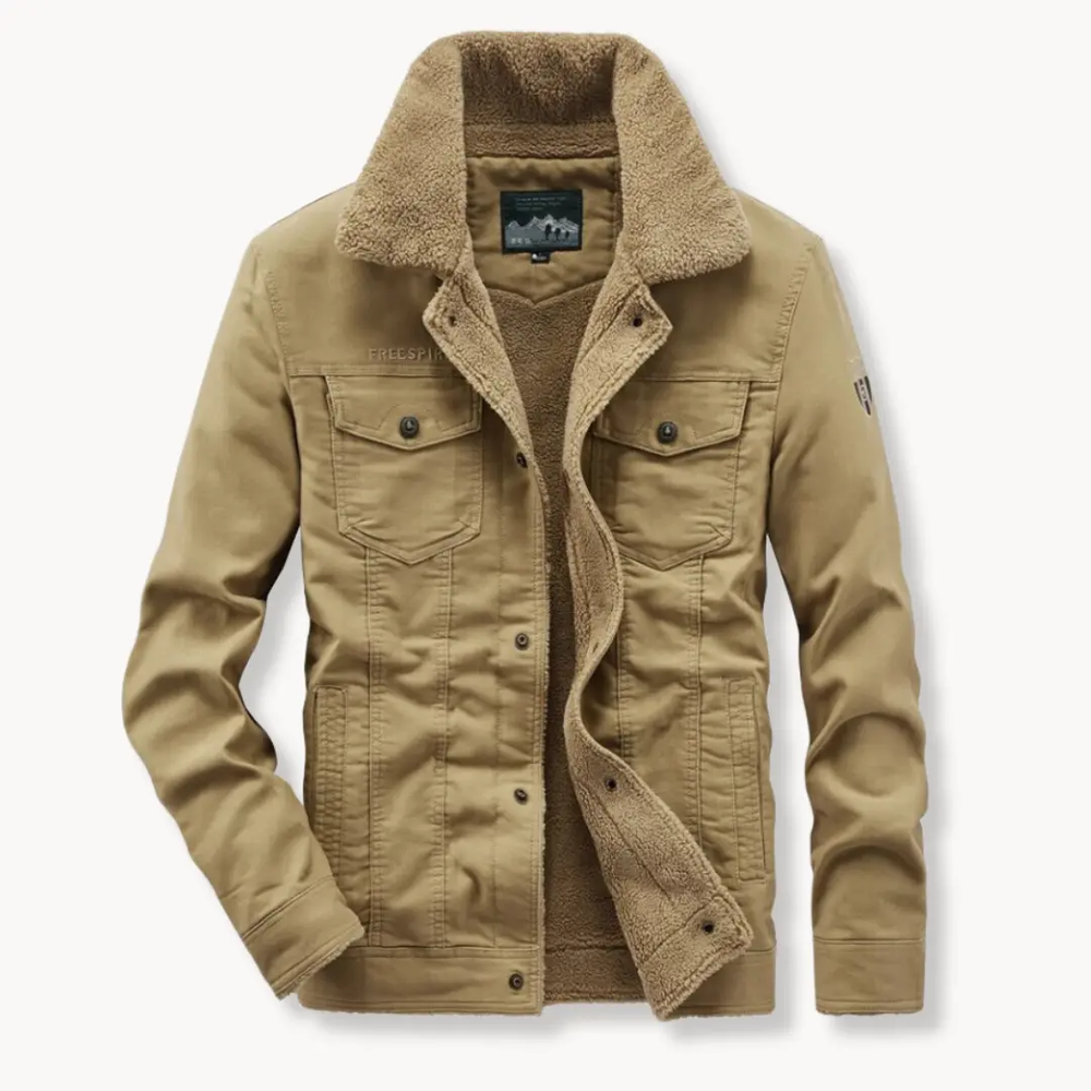Sherpa Lined Faux Shearling - Jacket CASA LARO