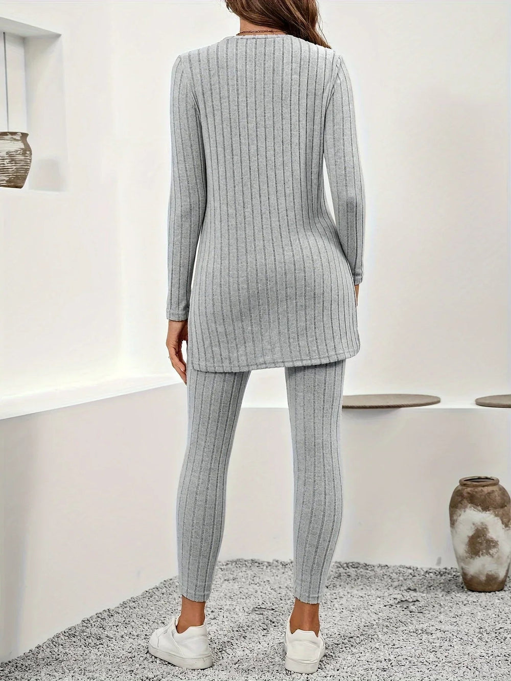 Slim Tailored Blazer & Pants - Two-Piece Set CASA LARO