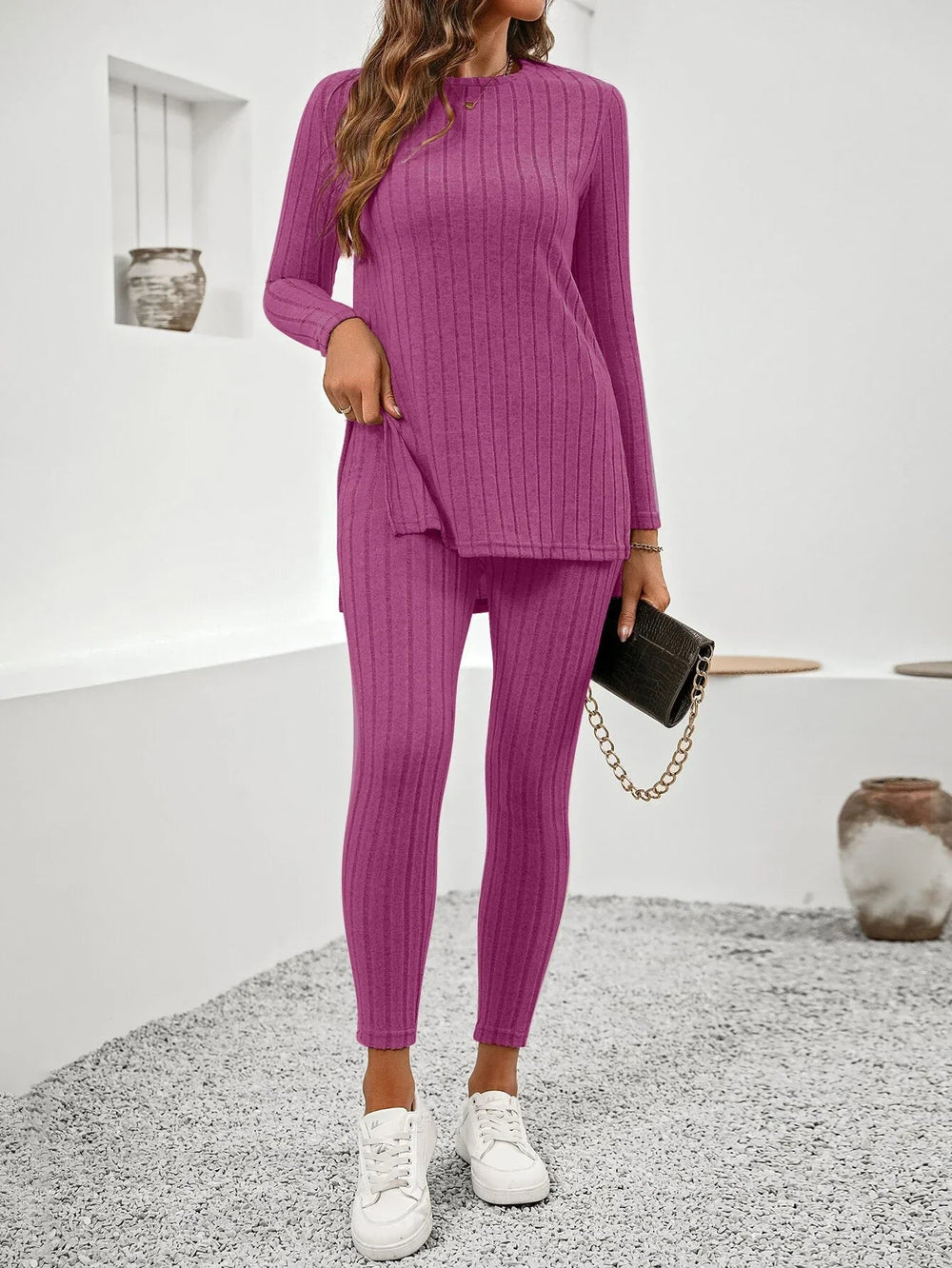 Slim Tailored Blazer & Pants - Two-Piece Set CASA LARO