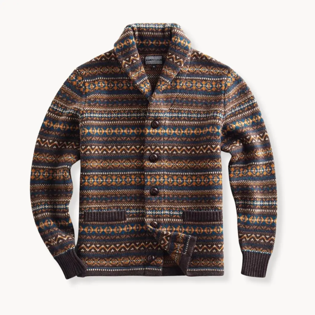 Soft Blend Shawl Collar - Cardigan CASA LARO