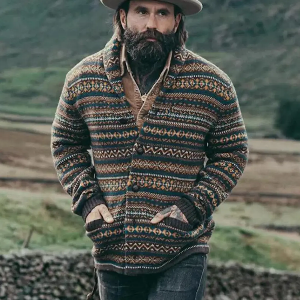 Soft Blend Shawl Collar - Cardigan CASA LARO