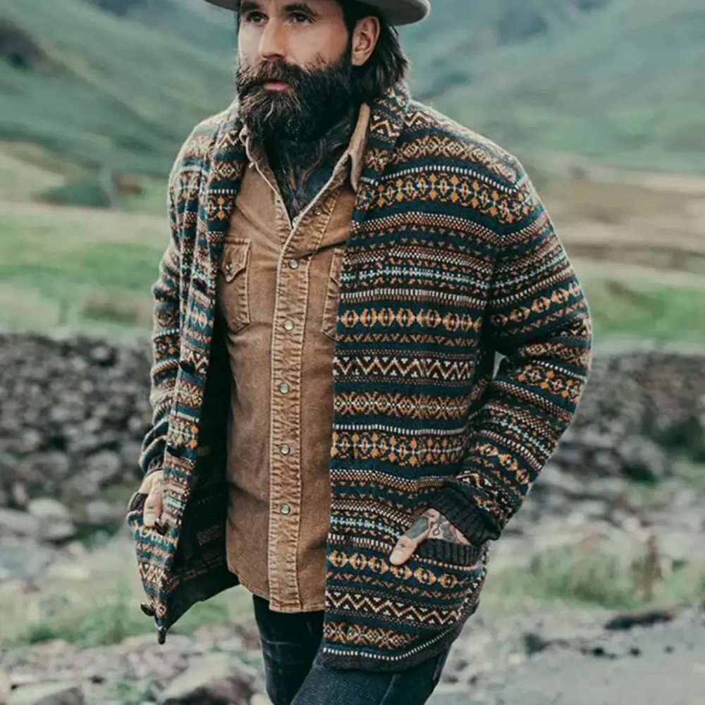 Soft Blend Shawl Collar - Cardigan CASA LARO