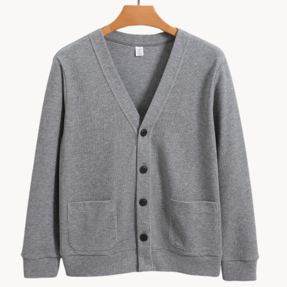 Soft Cotton Knit - Cardigan CASA LARO MEN