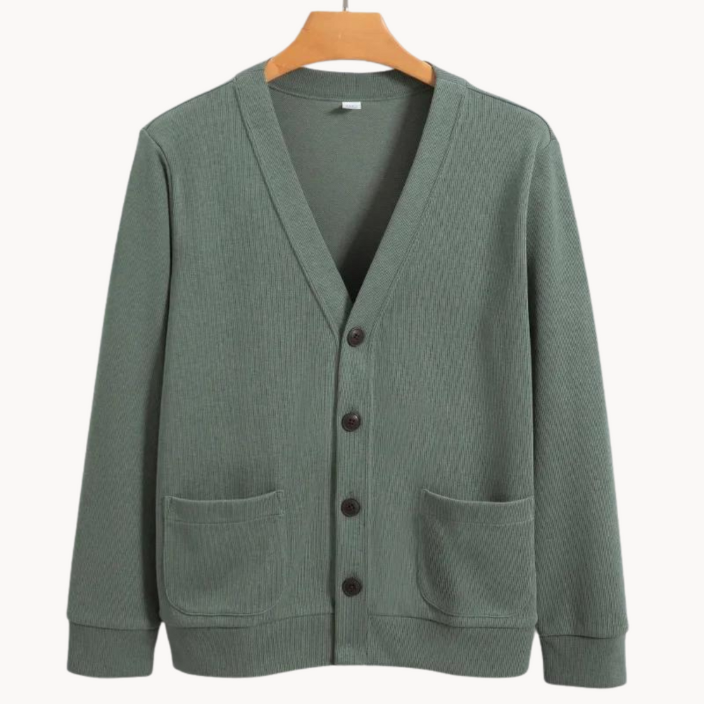 Soft Cotton Knit - Cardigan CASA LARO MEN