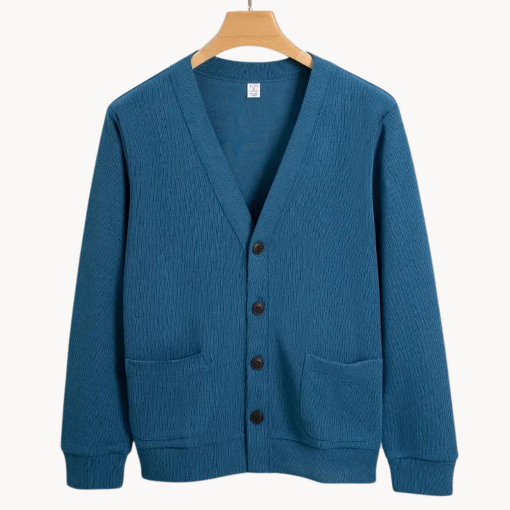 Soft Cotton Knit - Cardigan CASA LARO MEN