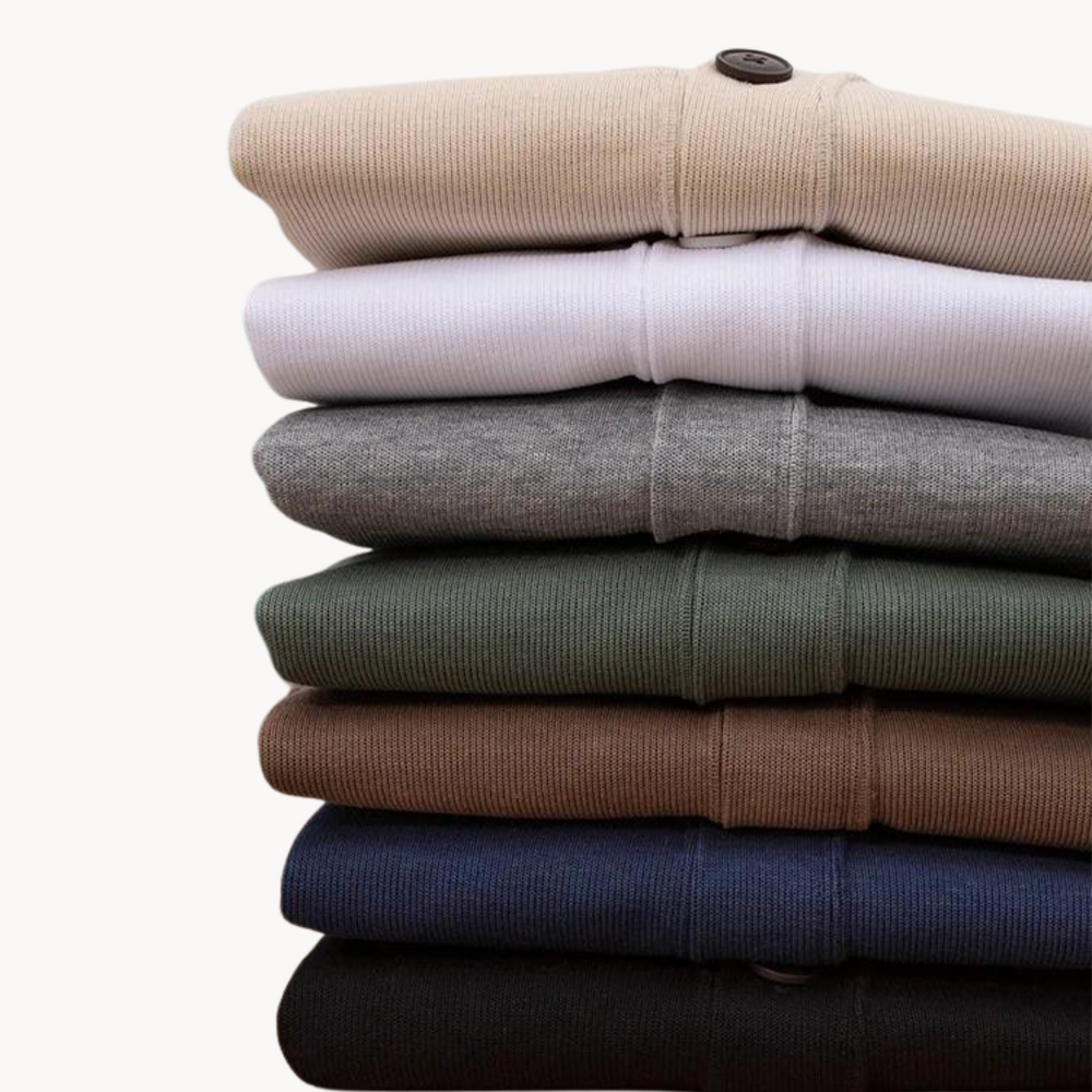 Soft Cotton Knit - Cardigan CASA LARO MEN