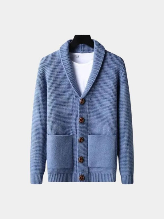 Sophisticated Winter Wool Cardigan - Casa  Laro CASA LARO