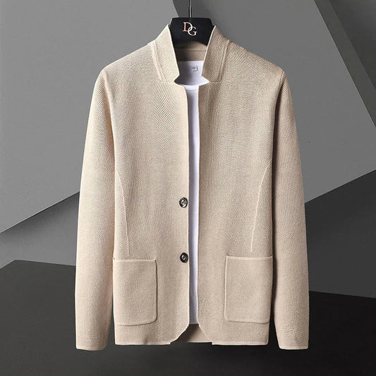 Sterling Gray Knit - Cardigan CASA LARO MEN