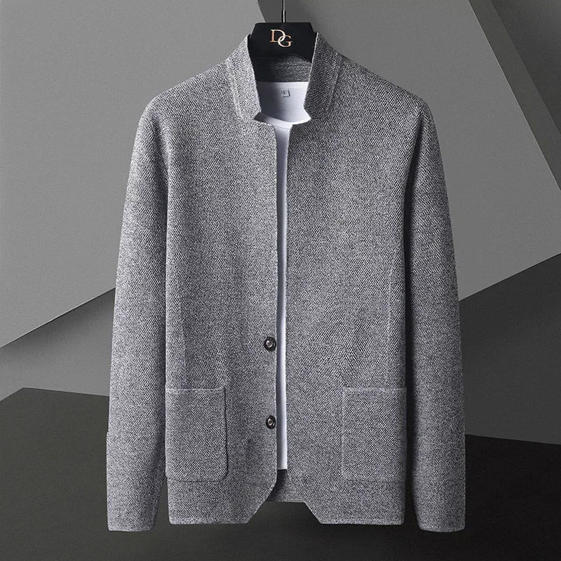 Sterling Gray Knit - Cardigan CASA LARO MEN