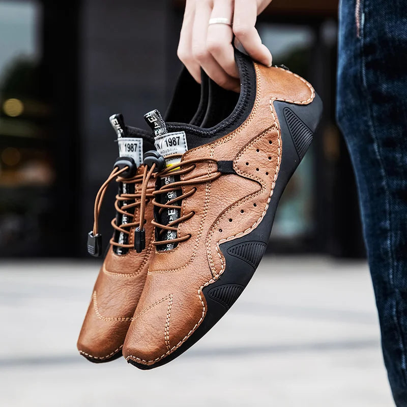 Stravon Genuine Leather - Shoes CASA LARO MEN