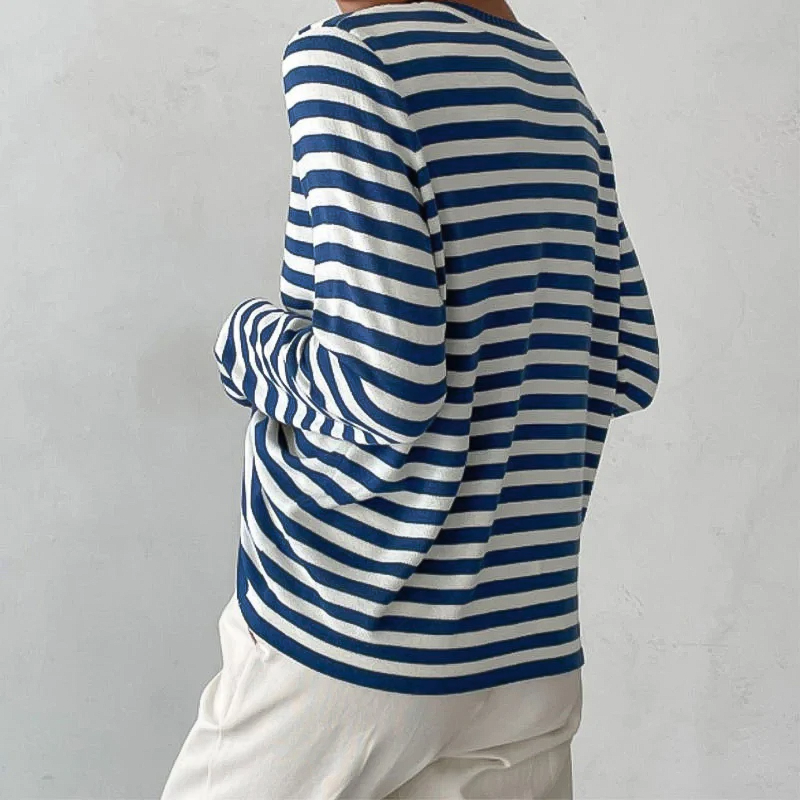 Striped Cotton Button-Down - Shirt CASA LARO