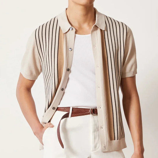Striped Knit - Polo CASA LARO MEN